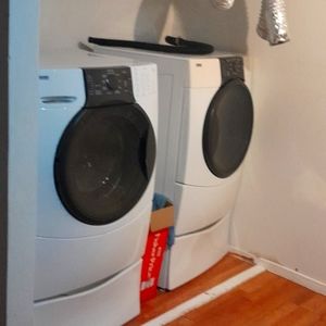 washer and dryer